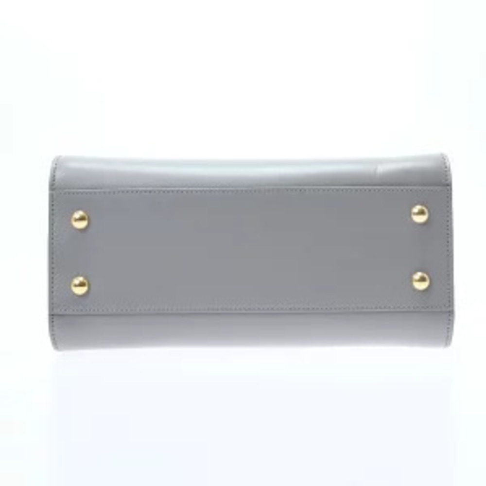 Saint Laurent Baby Cabas bag gray calfskin handbag - Picture 4 of 9